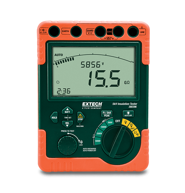 Extech 380396 High Voltage Digital Insulation Tester (220V)