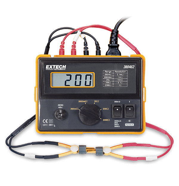 Extech 380462 Precision Milliohm Meter (220V)