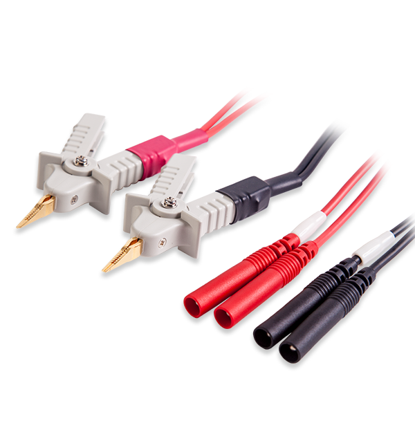 Extech 380465 Kelvin Clip Test Lead Set