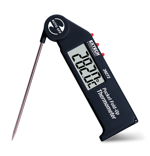 Extech 39272 Pocket Fold up Thermometer with Adjustable Probe