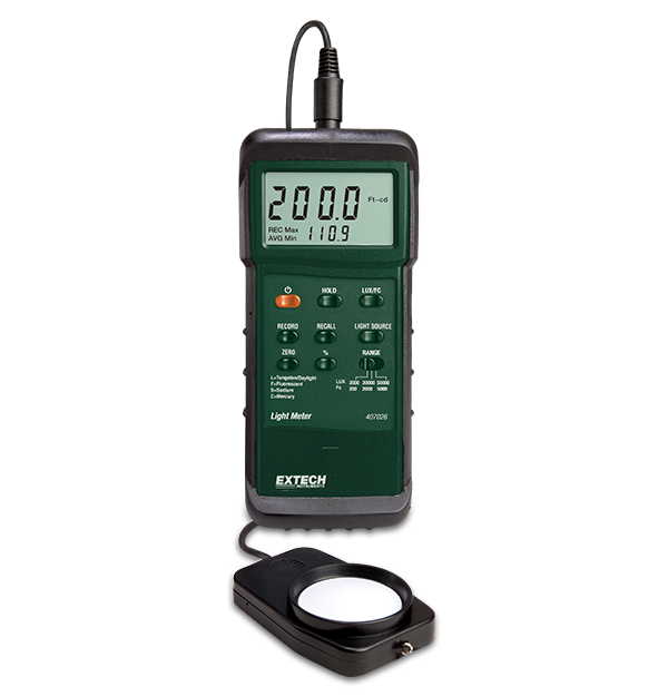 Light Meter
407026 Heavy Duty Light Meter with PC Interface