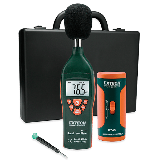 Sound Level Meter 407732-KIT Type 2 Sound Meter Kit
