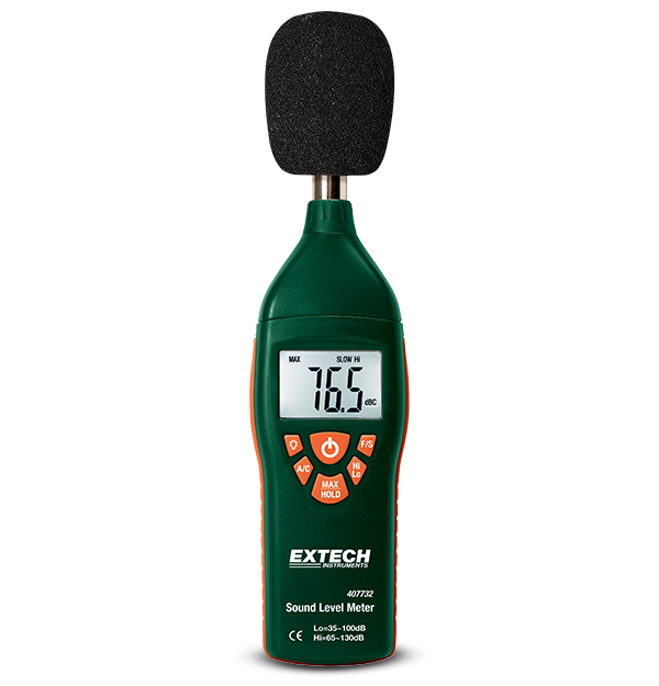 Sound Level Meter 407732 Low/High Range Sound Level Meter
