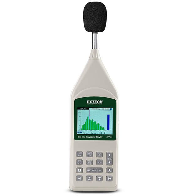 Sound Level Meter
407790A Real Time Octave Band Analyzer