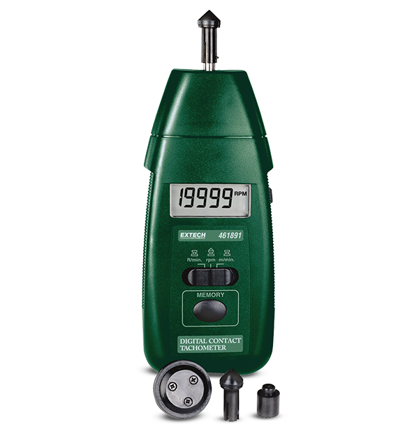 Extech 461891 High Precision Contact Tachometer