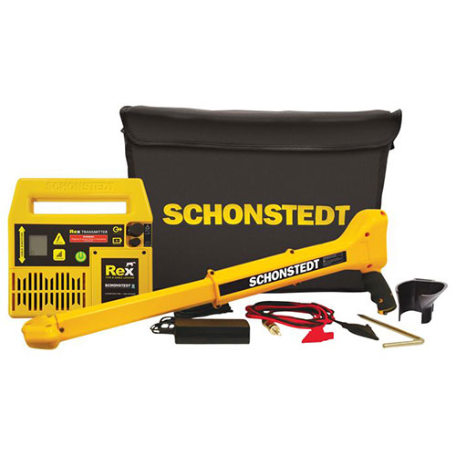 Rex Pipe and Cable Locator 3 FREQUENCIES • 1 LOCATOR • ALL UTILITIES