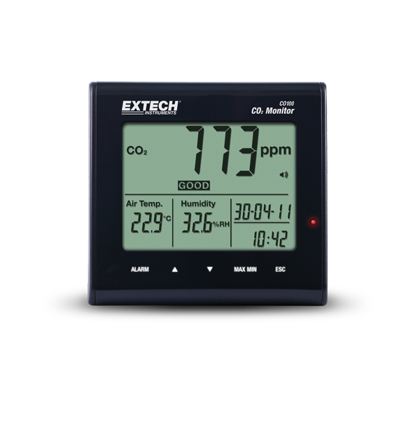 Extech CO100 Desktop Indoor Air Quality CO2