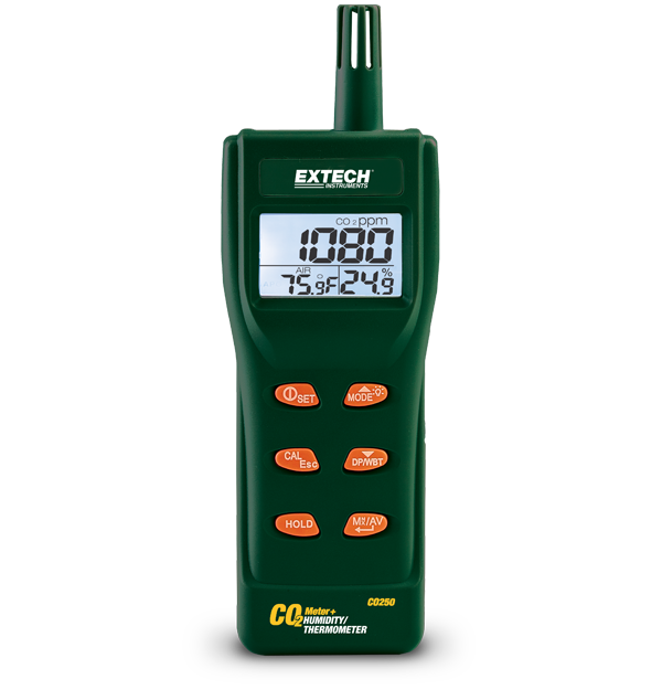 Extech CO250 Portable Indoor Air Quality CO2