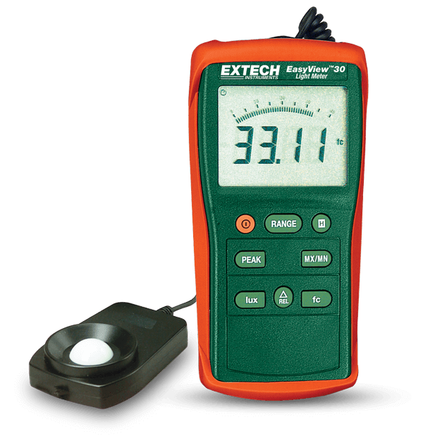 Light Meter
EA30 EasyView™ Wide Range Light Meter