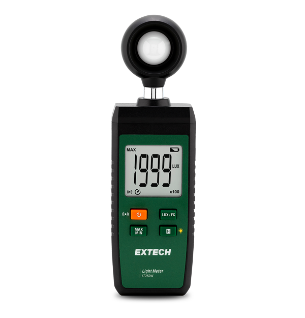 Light Meter
LT250W Light Meter with Connectivity to ExView® App