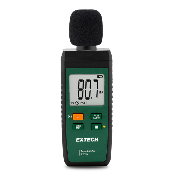 Sound Level Meter
SL250W Sound Meter with Connectivity to ExView® App