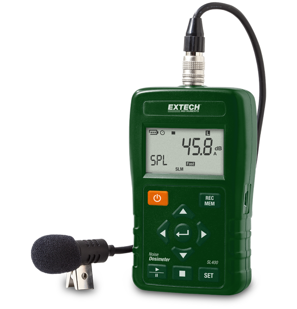 Sound Level Meter
SL400 Personal Noise Dosimeter with USB Interface