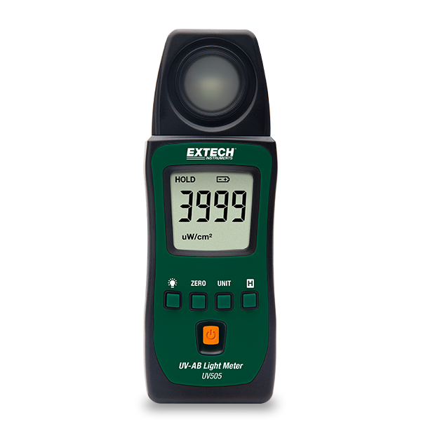 Light Meter
UV505 Pocket UV-AB Light Meter