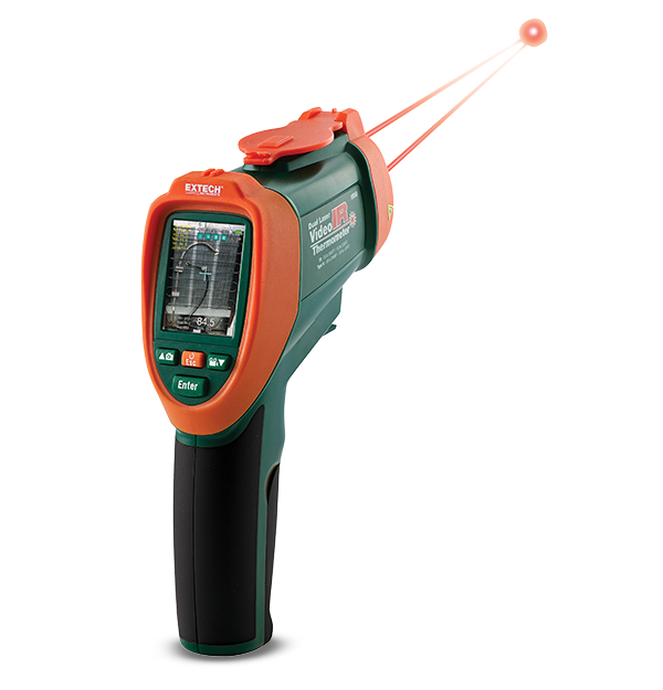 Extech VIR50 Dual Laser IR Video Thermometer