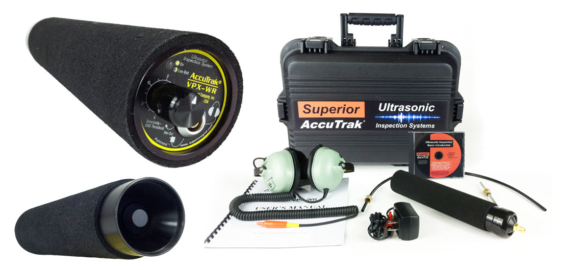 VPX-WR Ultrasonic Leak Detector (w/ Dynamic Noise Discrimination)